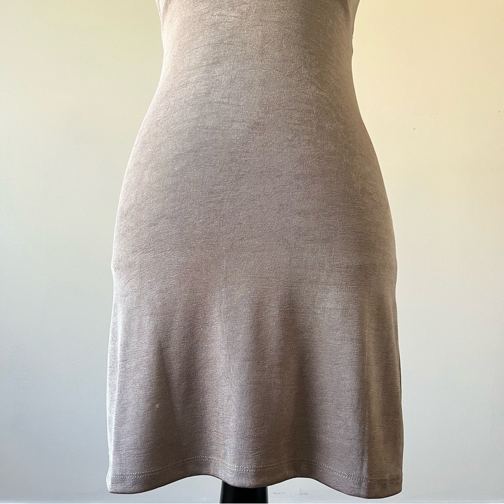 White Fox Cutout Back Mini Dress Size M - Picture 3 of 14